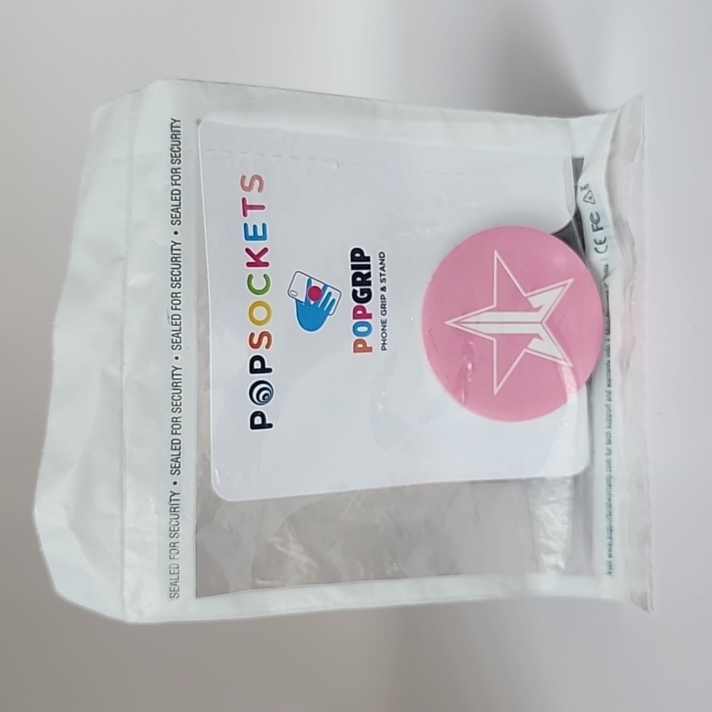 Jeffree Star Pink Logo Pop Socket - Mystery Box Exclusive